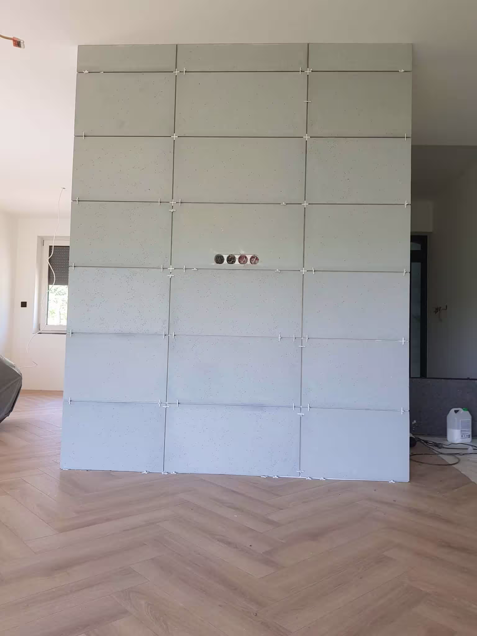 Nowoczesna łazienka po remoncie w Szamotułach - prysznic walk-in